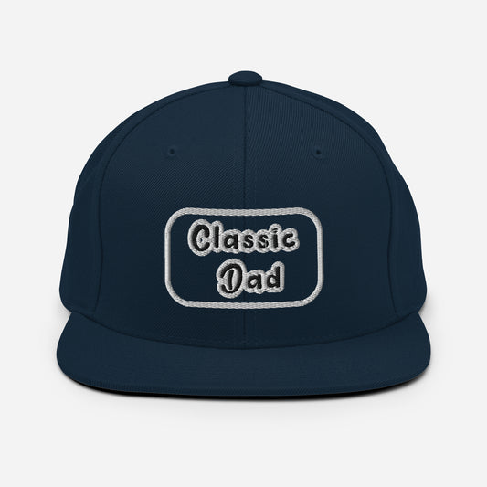 Classic Dad Snapback Hat