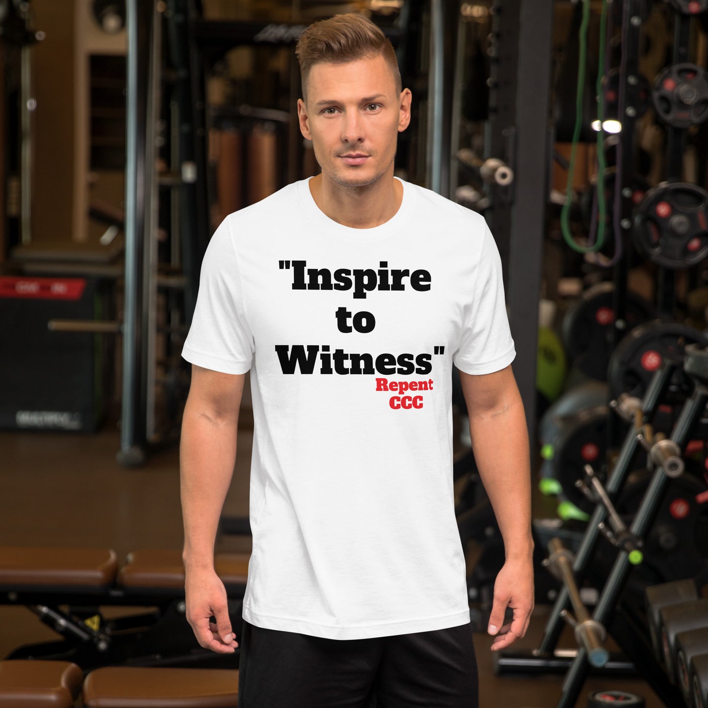 "Inspire to Witness" Repent CCC Unisex T-shirt
